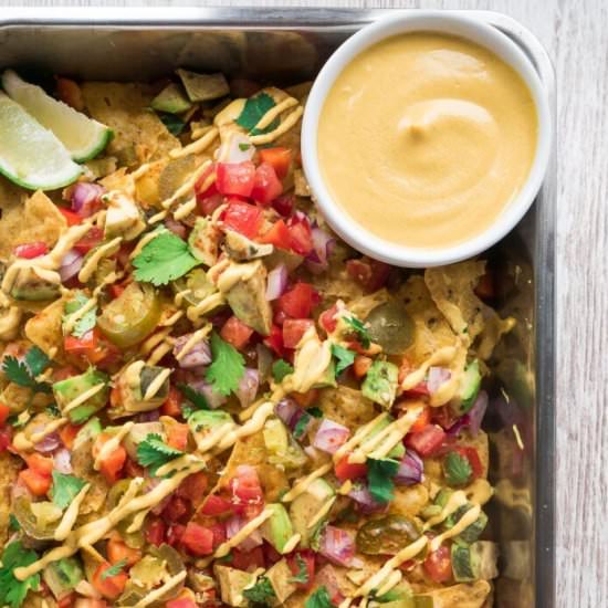 The Best Loaded Vegan Nachos