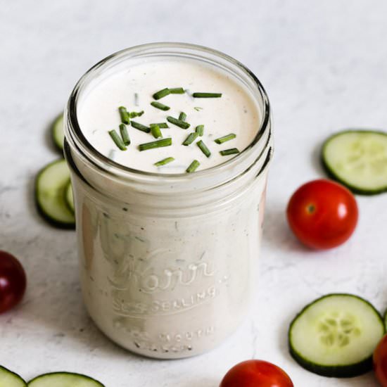 Homemade Buttermilk Ranch Dressing