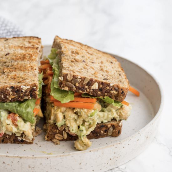 Green Goddess Chickpea Salad