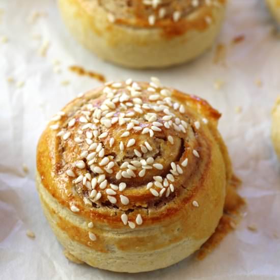 Sweet Tahini Rolls