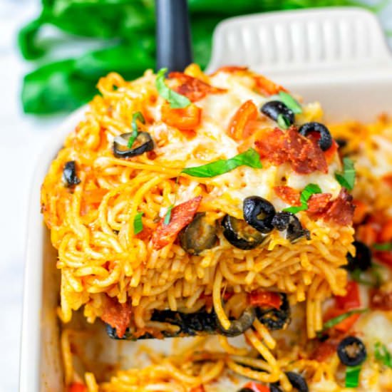 Pizza Spaghetti