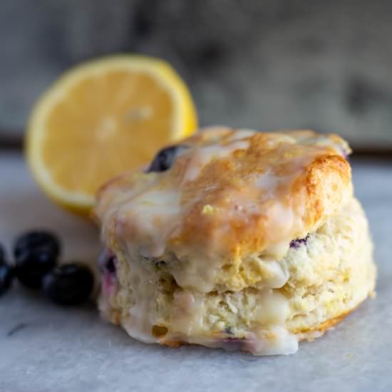 Lemon Blueberry Scones