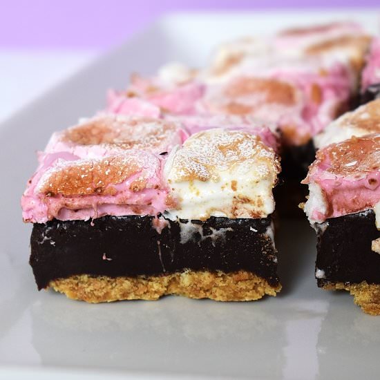 S’mores Fudge Pie