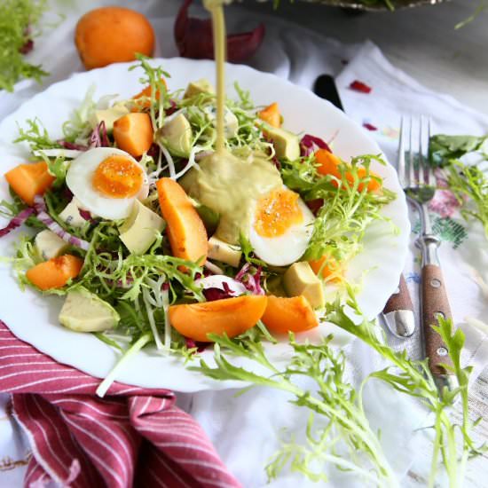 Frisée Salad with Blue Cheese