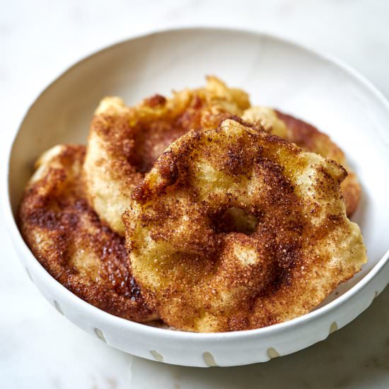 Tempura Fried Apples