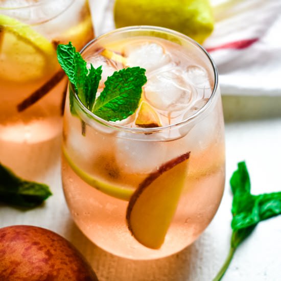 Peach Rosé Sangria