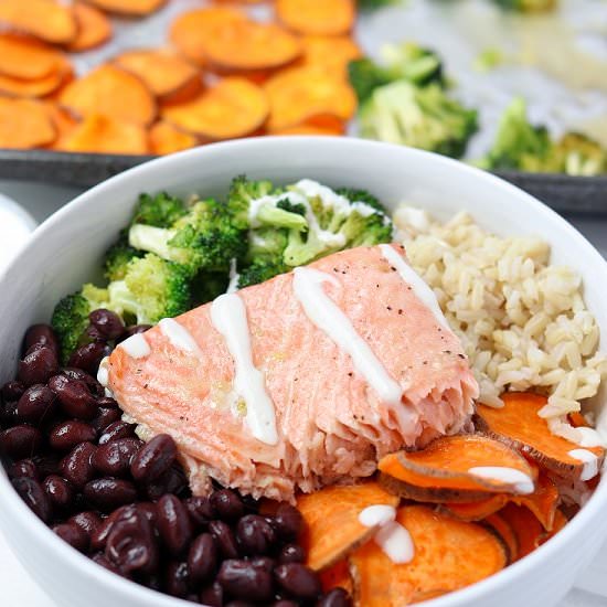 Salmon Buddha Bowl