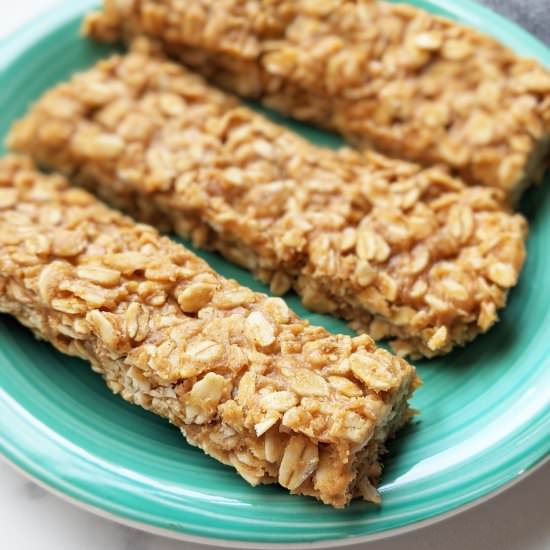 5 Ingredient No Bake Granola Bars