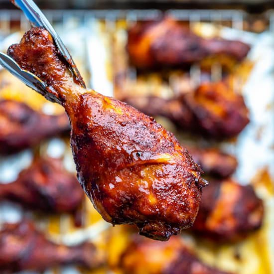 BAKED BBQ CHICKEN DRUMSTICKS