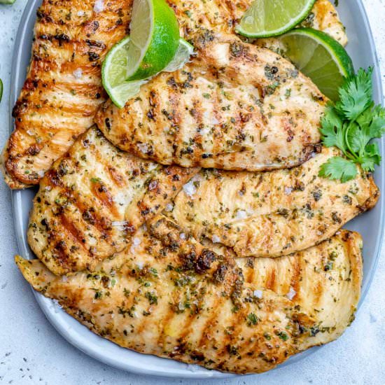 GRILLED CILANTRO LIME CHICKEN
