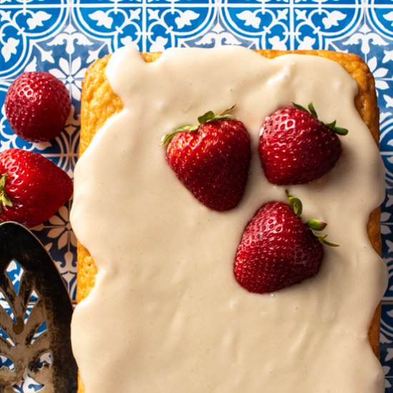 Lemon Strawberry Loaf
