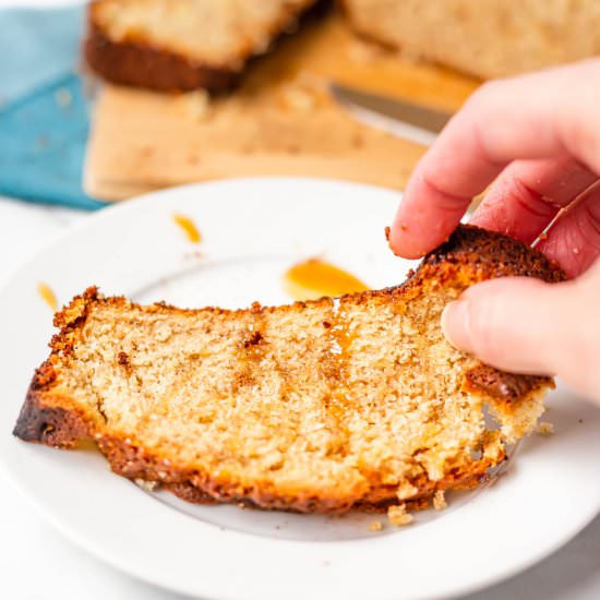 Caramel Banana Bread