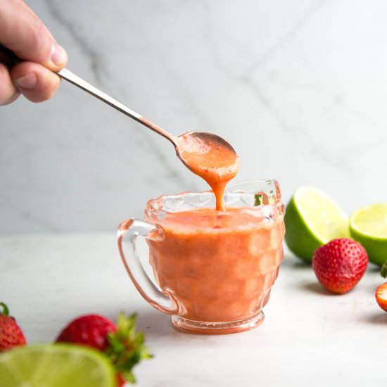 Strawberry Lime Vinaigrette