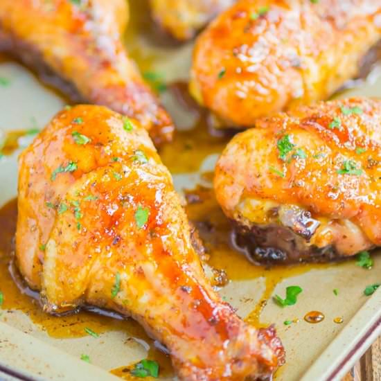 Honey Garlic Chicken Legs