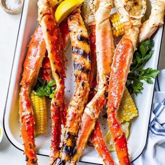 Grilled Crab Legs