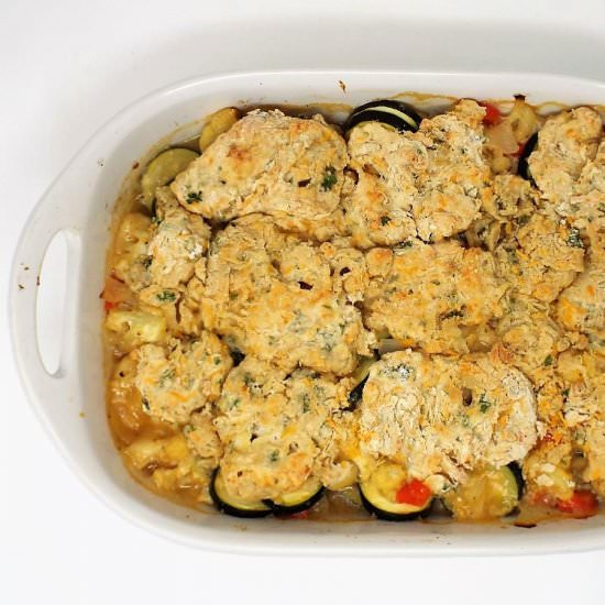 Savory Vegetable Cobbler