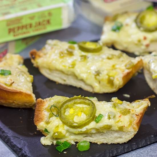 Cheesy Jalapeno Garlic Bread