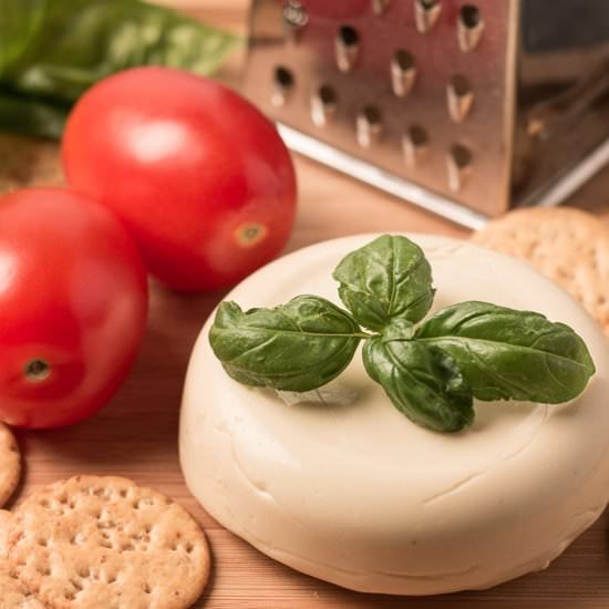 Oil Free Vegan Mozzarella Cheese