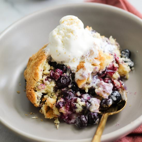 Best Blueberry Cobbler