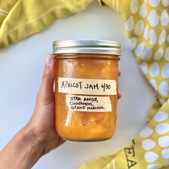 Spiced Apricot Jam w/ Grand Marnier
