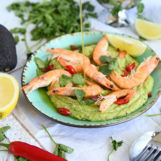 Chilli Honey Prawn Platter