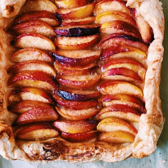 Nectarine Tart