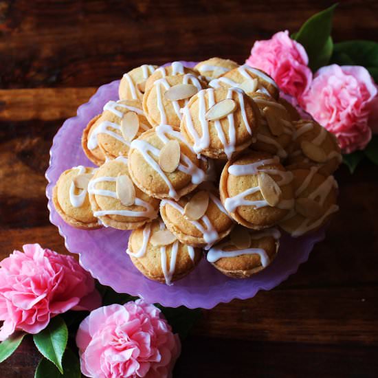 Raspberry Bakewell Mini Tarts