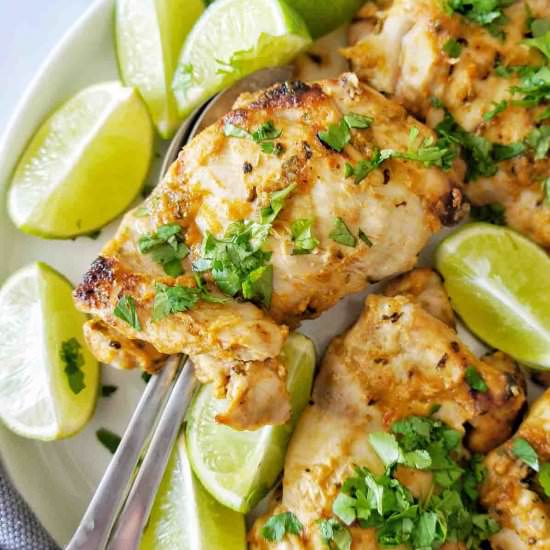 Mexican Lime Chicken Thighs