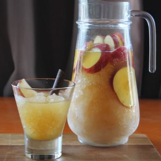 Apple Brandy Frozen Punch