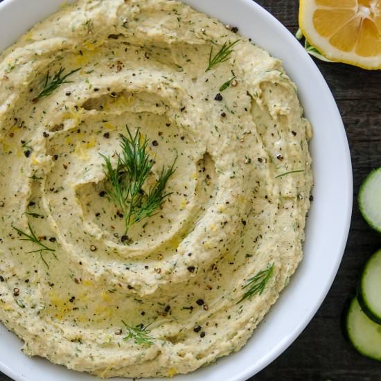 Lemon Dill Hummus