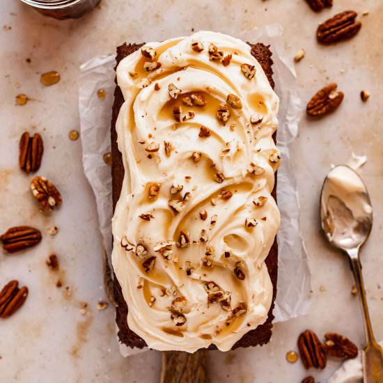 Maple Pecan Banana Bread