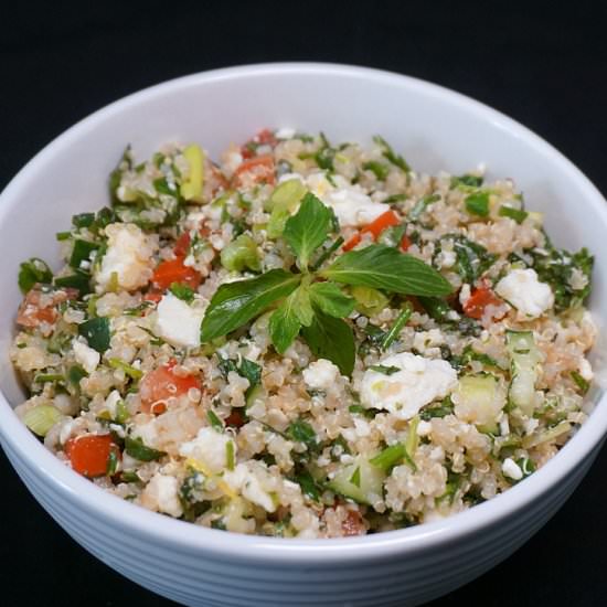 Quinoa Tabbouleh with Feta