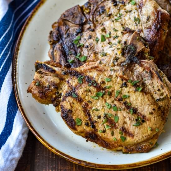 Grilled Pork Chops