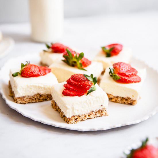 Easy Low-Carb Cheesecake Bars