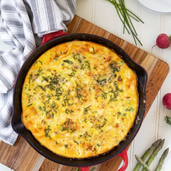Spring Vegetable Frittata