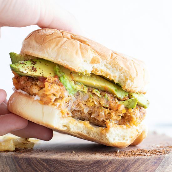 Vegan Chickpea Patty