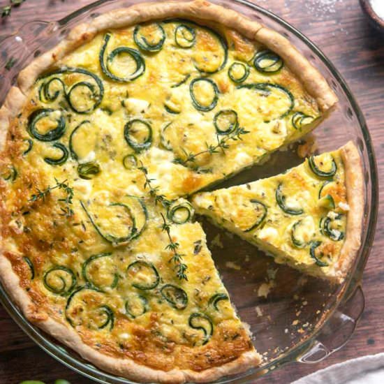 Zucchini Quiche