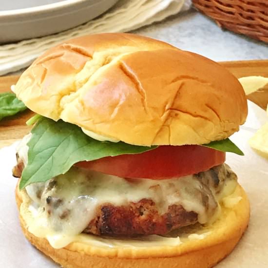 Italian Turkey Burgers