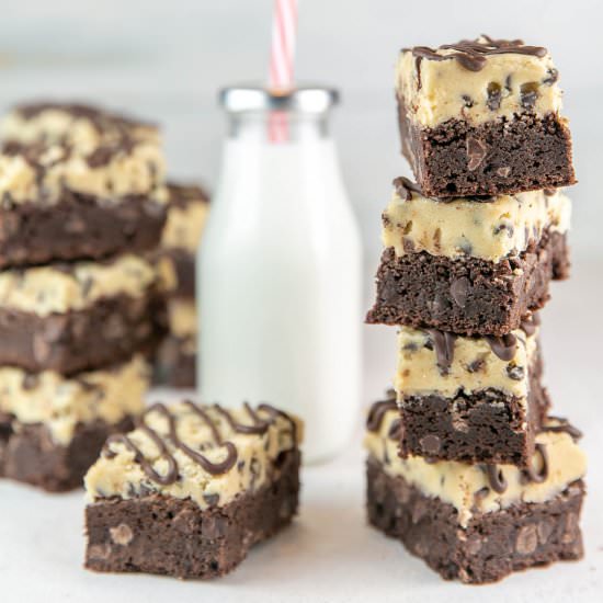 Cookie Dough Brownies