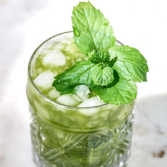 Matcha Mint Julep