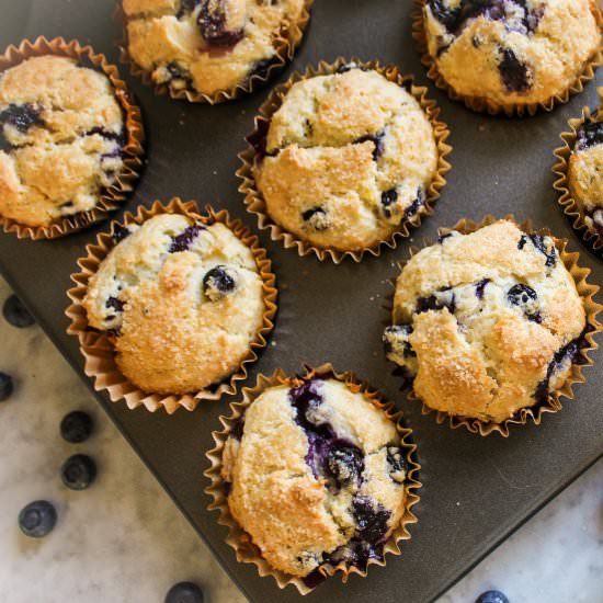 Lemon Blueberry Muffins