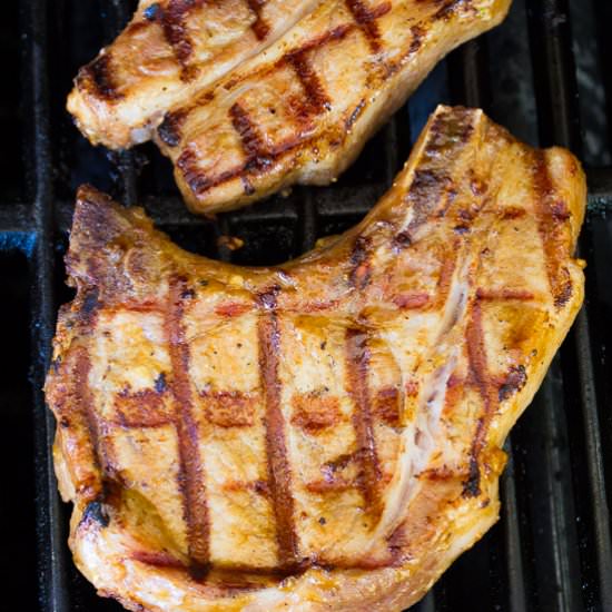 Grilled Pork Chops