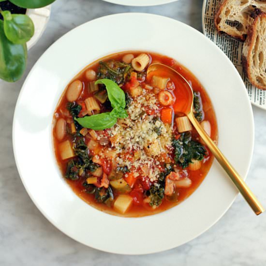 Easy Minestrone Soup