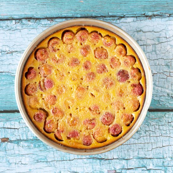 Julia Child’s cherry clafoutis