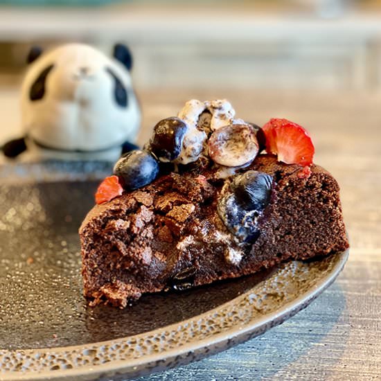 Italian brownie caprese