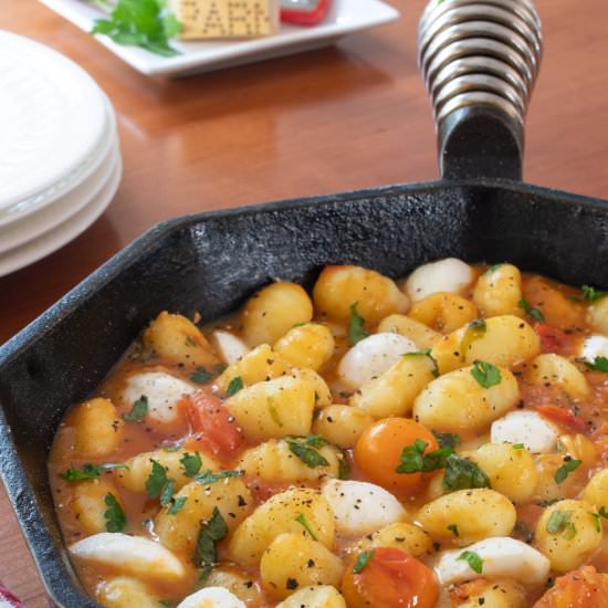 Summer Gnocchi w/Cherry Tomato Sauce