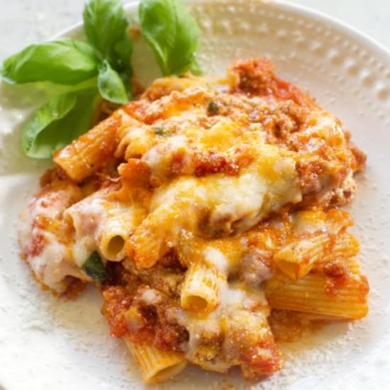 Easy Baked Ziti