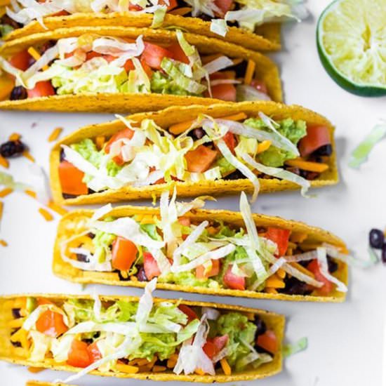 Vegetarian Black Bean Tacos