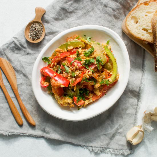 Eggs Piperade