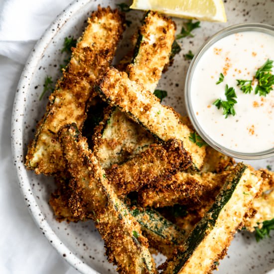 Air Fryer Zucchini Fries